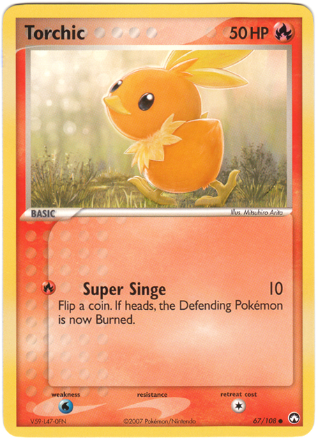 Torchic Ex Power Keepers Bulbapedia The Community Driven