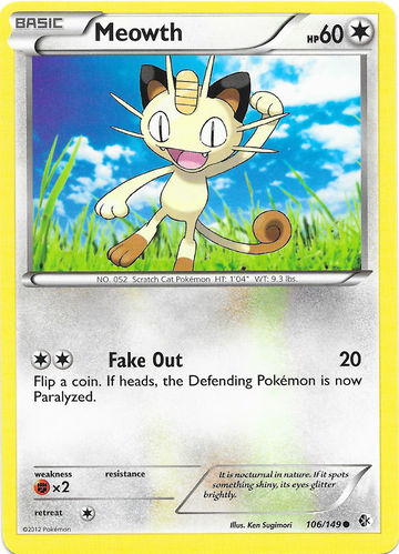 Meowth Boundaries Crossed 106 Bulbapedia The Community Driven