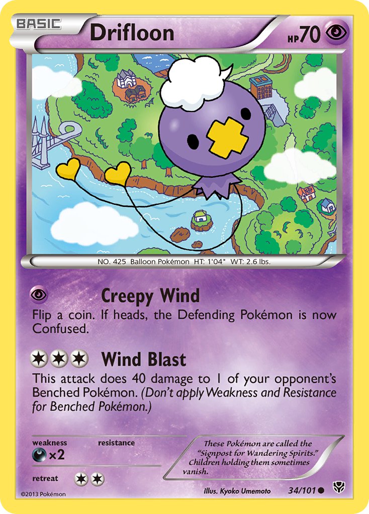 Drifloon Plasma Blast 34 Bulbapedia The Community Driven Pokemon Encyclopedia