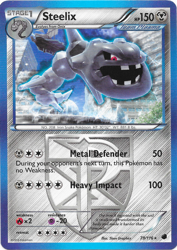 Steelix (Plasma Freeze 79) - Bulbapedia, the community-driven Pokémon