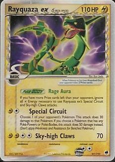 Rayquaza Ex D Ex Dragon Frontiers 97 Bulbapedia The Community Driven Pokemon Encyclopedia