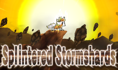 Splintered Stormshards Move Bulbapedia The Community Driven Pokemon Encyclopedia