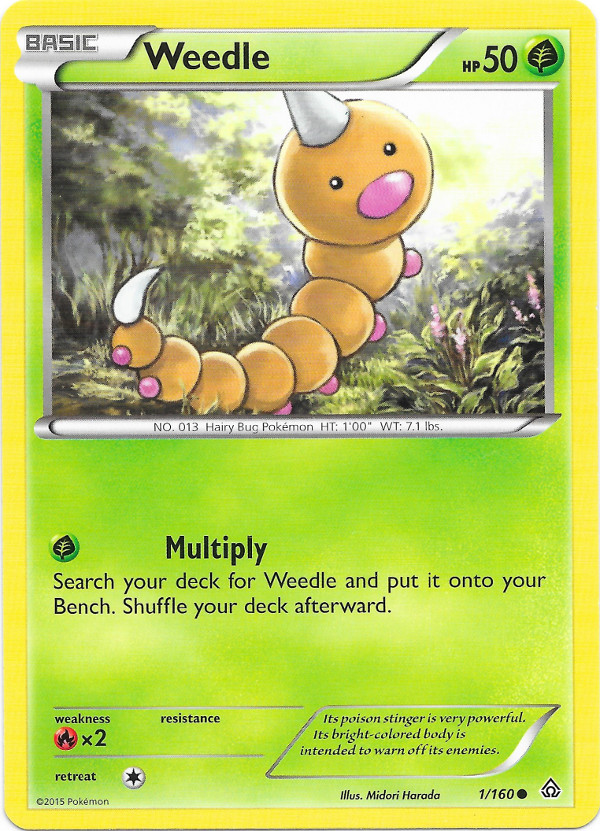 Weedle Primal Clash 1 Bulbapedia The Community driven Pok mon 
