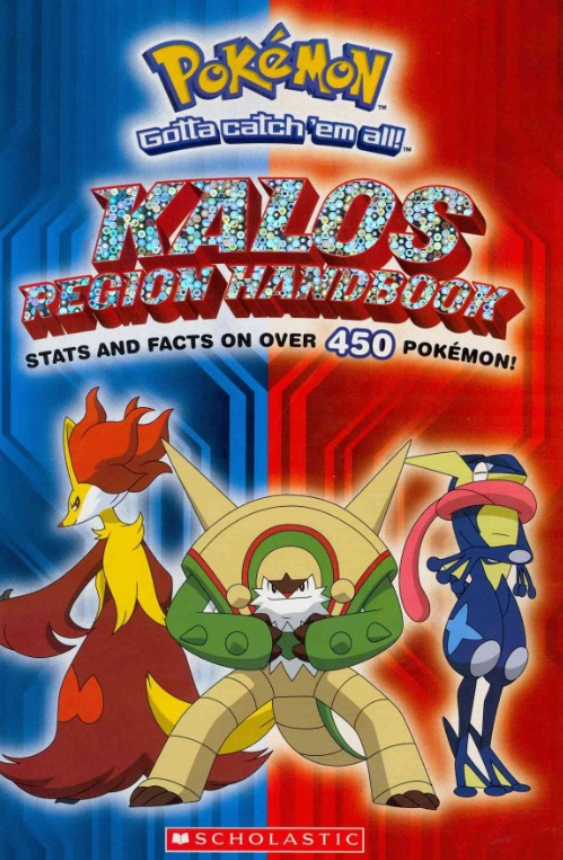 read the official pokemon handbook