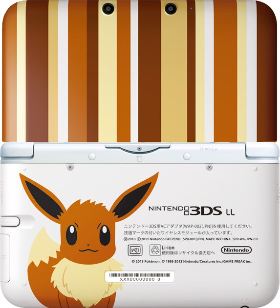 Eevee Edition Nintendo 3ds Ll Unveiled Bulbanews