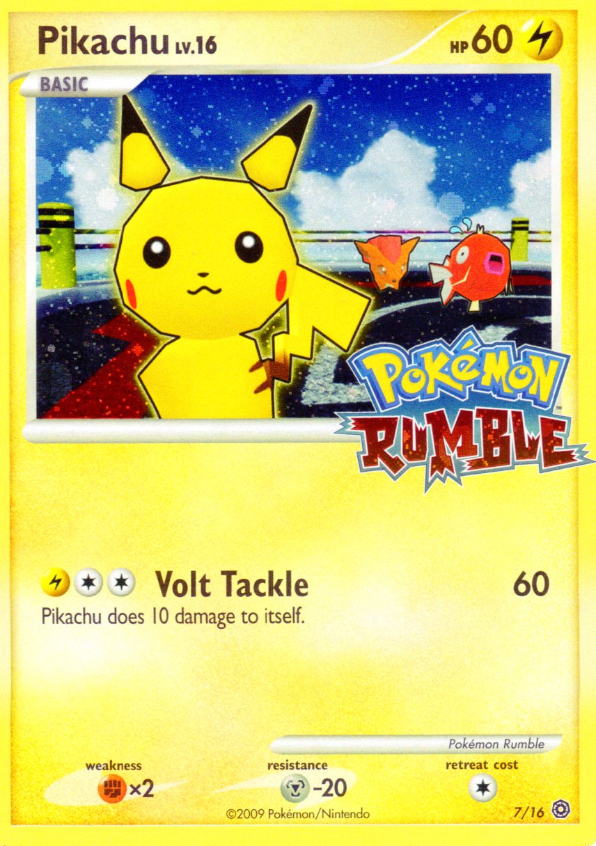 Pikachu (Pokémon Rumble 7) - Bulbapedia, the community-driven Pokémon