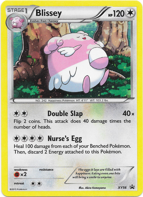 Blissey Xy Promo 56 Bulbapedia The Community Driven Pokemon Encyclopedia