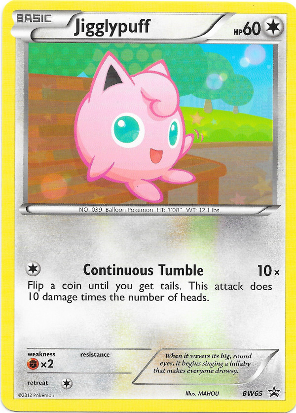 Jigglypuff (BW Promo 65) - Bulbapedia, the community-driven Pokémon ...