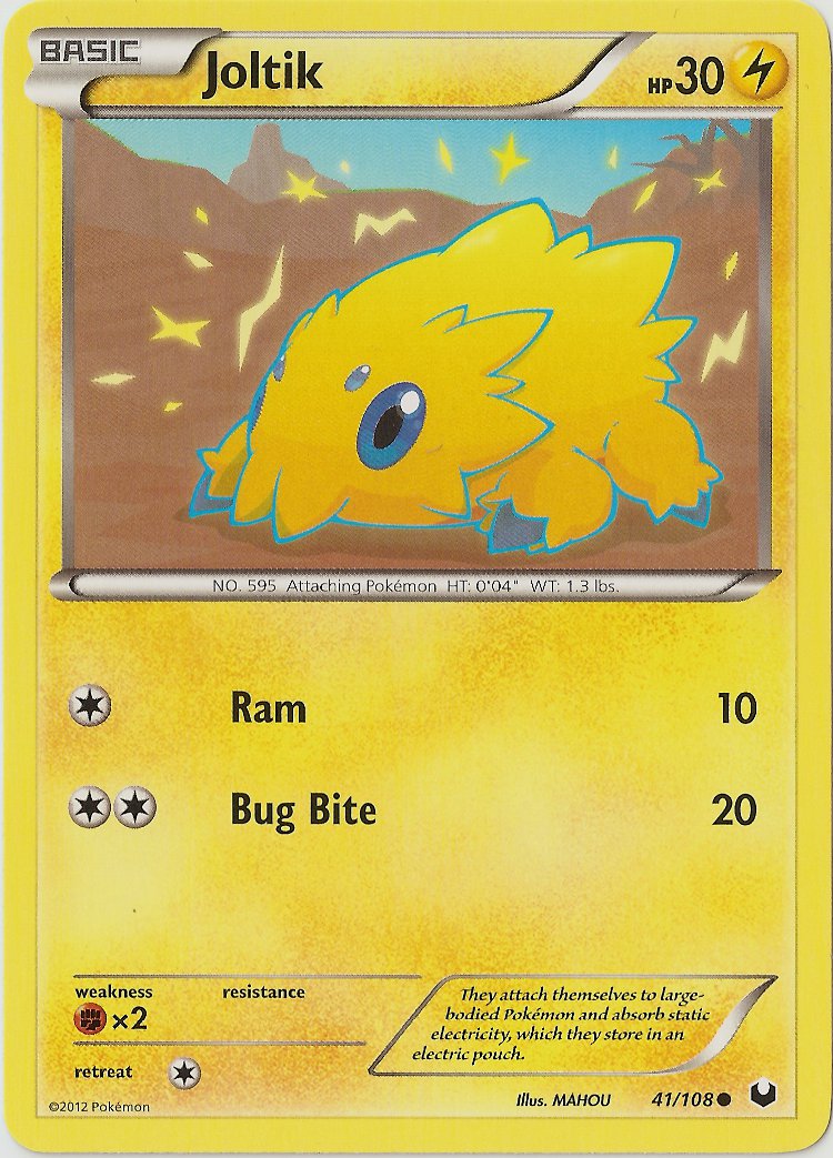 Joltik Dark Explorers 41 Bulbapedia The Community driven Pok mon 