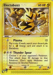 Electabuzz Ex Sandstorm 35 Bulbapedia The Community Driven Pokemon Encyclopedia