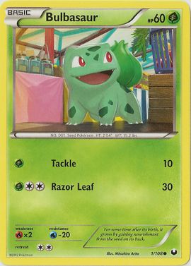 Bulbasaur (Dark Explorers 1) - Bulbapedia, the community-driven Pokémon ...