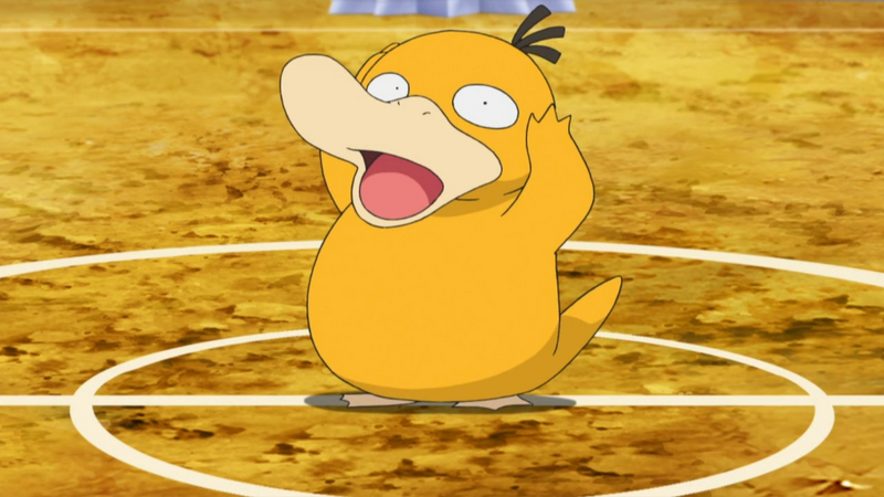21 Most Depressed Anime Characters: Psyduck (Pokemon)