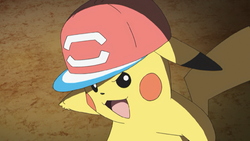 Pikachu In A Cap Bulbapedia The Community Driven Pokemon Encyclopedia