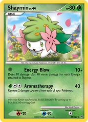 Shaymin (Platinum 38) - Bulbapedia, the community-driven Pokémon ...