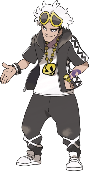 Guzma   Pokémon Sun & Moon   Image By Chihiro Kunisaki