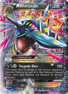 M Sharpedo-EX (XY Promo 200) - Bulbapedia, the community-driven Pokémon ...