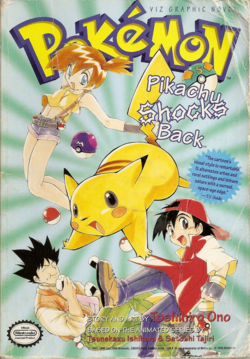 Pokemon Graphic Novel Volume 1 The Electric Tale Of Pikachu