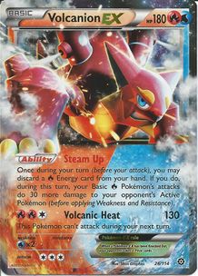 Double Volcanion (TCG) - Bulbapedia, the community-driven Pokémon ...