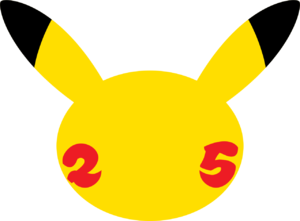 25th celebration pikachu