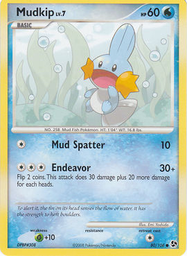 Mudkip (Great Encounters 80) - Bulbapedia, the community-driven Pokémon ...