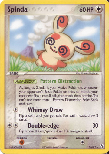 Spinda (EX Legend Maker 26) - Bulbapedia, the community-driven Pokémon ...